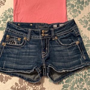 Size 27 Miss Me jean shorts